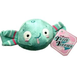 BARK BOX | NEW Mr Puggles Fuzzy Yummies Medium Plush Dog Toy Tube Crinkle Squeak